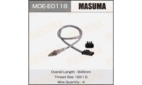 Датчик кислородный MASUMA, BMW 1-SERIES (F20) / B38B15A