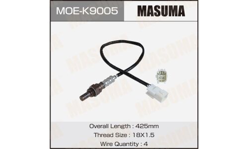 Датчик кислородный MASUMA, HYUNDAI SONATA NF, KIA MAGENTIS II / THETA, BETA2 (после катализатора)