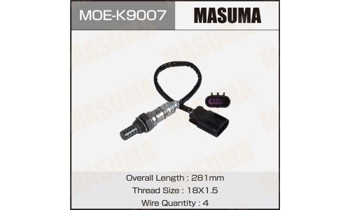 Датчик кислородный MASUMA, HYUNDAI IX55, SONATA NF / LAMBDA