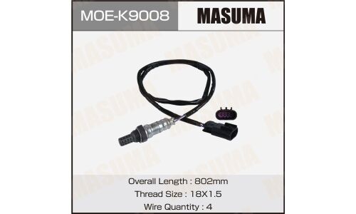 Датчик кислородный MASUMA, HYUNDAI SONATA NF, KIA SORENTO / LAMBDA