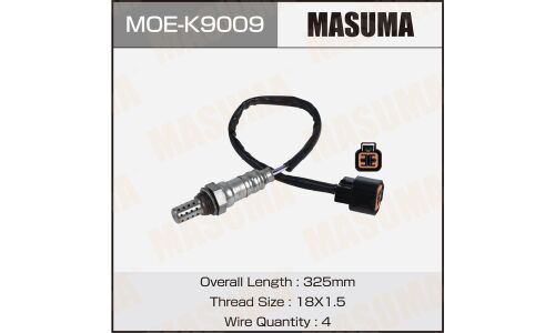 Датчик кислородный MASUMA, HYUNDAI ACCENT, ELANTRA, KIA SPORTAGE / ALPHA, BETA