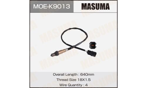 Датчик кислородный MASUMA, KIA SPORTAGE IV / G4NB