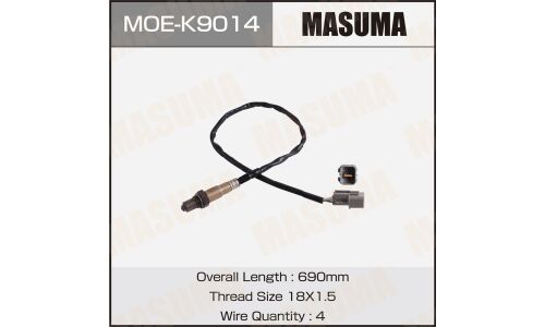 Датчик кислородный MASUMA, KIA CEED / G4FJ