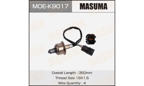 Датчик кислородный MASUMA, KIA RIO IV / G4LC
