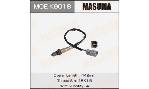 Датчик кислородный MASUMA, KIA RIO IV / G4LC