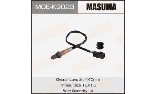 Датчик кислородный MASUMA, KIA SOUL / G4FC