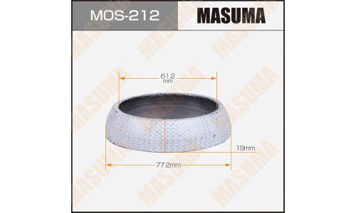 Кольцо уплотнительное выхлопной трубы Masuma, арт. MOS-212