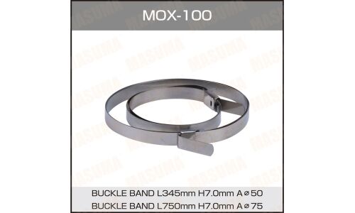 Хомут пыльника Masuma Ø40-115мм, ширина 8мм, арт. MOX-100, комплект 2 шт