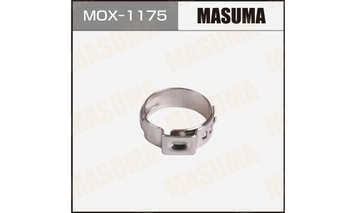 Хомут ушковый обжимной MASUMA, 15-17.5mm / H-7mm (уп10)