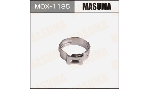 Хомут ушковый обжимной MASUMA, 15.3-18.5mm / H-7mm (уп10)