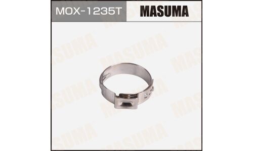 Хомут ушковый обжимной MASUMA, 20.3-23.5mm / H-7mm (уп2)
