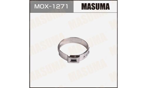 Хомут ушковый обжимной MASUMA, 23.9-27.1mm / H-7mm (уп10)