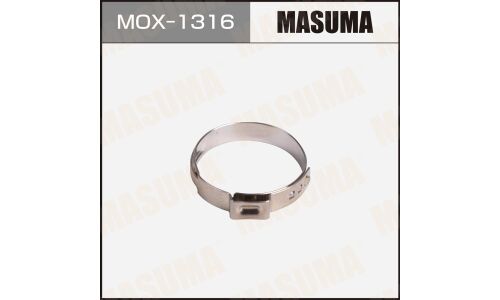 Хомут ушковый обжимной MASUMA, 28.4-31.6mm / H-7mm (уп10)