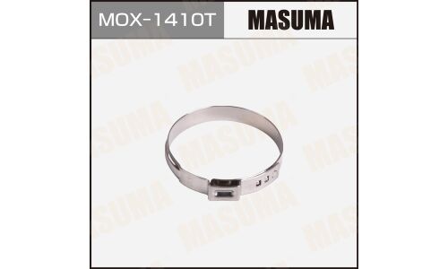 Хомут ушковый обжимной MASUMA, 37.8-41mm / H-7mm (уп2)