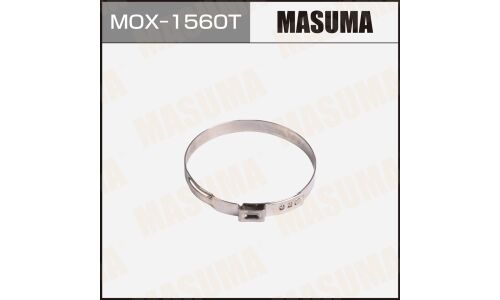 Хомут ушковый обжимной MASUMA, 52.8-56mm / H-7mm (уп2)