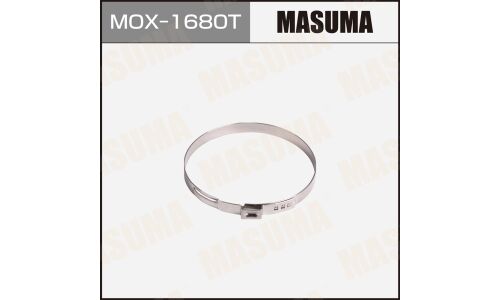 Хомут ушковый обжимной MASUMA, 64.8-68mm / H-7mm (уп2)
