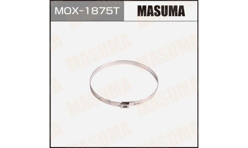 Хомут ушковый обжимной MASUMA, 84.3-87.5mm / H-7mm (уп2)