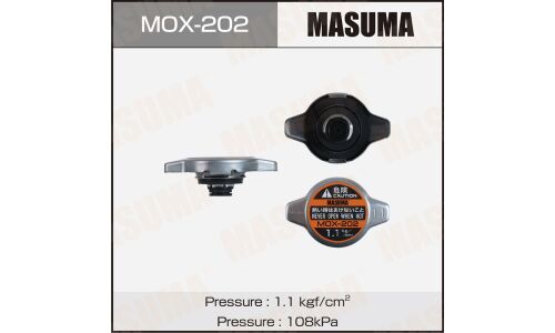 Крышка радиатора Masuma (NGK-P561, TAMA-RC13, FUT.-R126, V9113-0N11) 1.1 kg/cm2
