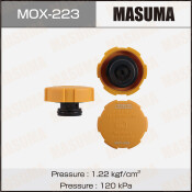 Крышка расширительного бачка системы охлаждения Masuma, 1.22кгс/см², для Opel Astra / Vectra / Zafira, арт. MOX-223 Крышка расширительного бачка системы охлаждения Masuma, 1.22кгс/см², для Opel Astra / Vectra / Zafira, арт. MOX-223