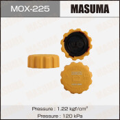 Крышка расширительного бачка системы охлаждения Masuma, 1.22кгс/см², для Chevrolet Aveo / Epica / Lacetti / Kalos, для двигателей 1.2 / 1.4 / 1.6 / 1.8 / 2.0 / 2.5, арт. MOX-225 Крышка расширительного бачка системы охлаждения Masuma, 1.22кгс/см², для Chevrolet Aveo / Epica / Lacetti / Kalos, для двигателей 1.2 / 1.4 / 1.6 / 1.8 / 2.0 / 2.5, арт. MOX-225