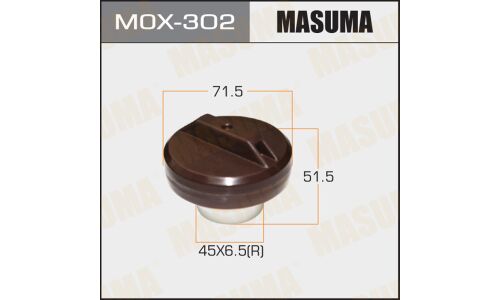 Крышка топливного бака Masuma, для Mitsubishi (OEM MB400395, MB595689, MB846770), арт. MOX-302
