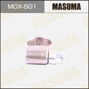 Хомут червячный Masuma Ø8-12мм, ширина 9мм, нержавеющая сталь W2, арт. MOX-501, комплект 10 шт