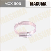 Хомут червячный Masuma Ø30-45мм, ширина 9мм, нержавеющая сталь W2, арт. MOX-506, комплект 10 шт