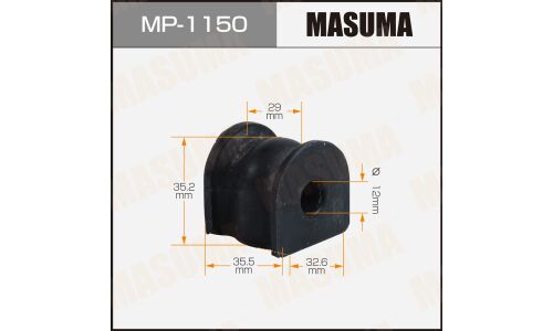 Втулка стабилизатора MASUMA /rear/ HONDA ODYSSEY / RB2 [уп.2]