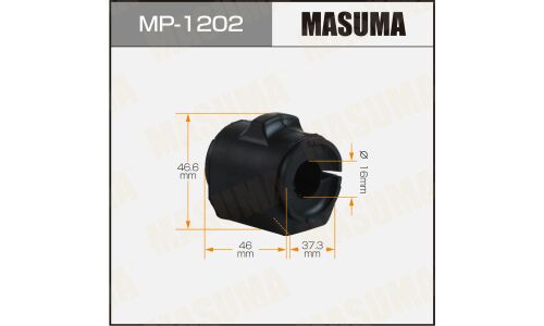 Втулка стабилизатора MASUMA /front /MAZDA 2 / DE# [уп.2]