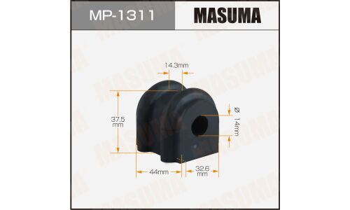 Втулка стабилизатора MASUMA /rear/ SONATA / YF [уп.2]