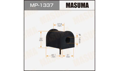 Втулка стабилизатора MASUMA /rear / CHANGAN UNI-K [уп.2]