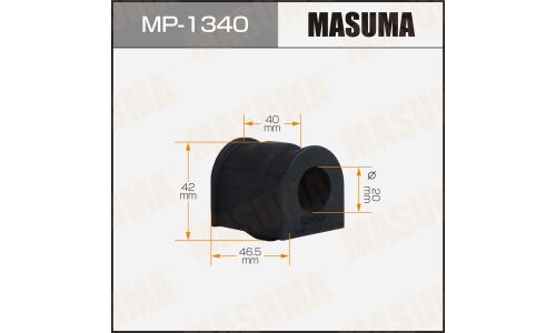 Втулка стабилизатора MASUMA SUZUKI SWIFT / ZC#3S, ZD#3S front [уп.2]