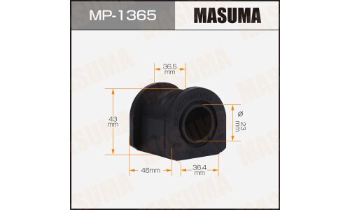 Втулка стабилизатора MASUMA GREAT WALL HOVER H3 rear 10-12 [уп.2]