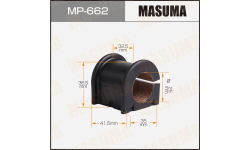 Втулка стабилизатора Masuma, арт. MP-662