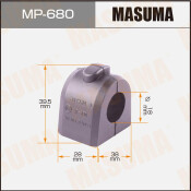 Втулка стабилизатора Masuma, арт. MP-680