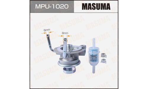 Насос подкачка топливного фильтра Masuma, для Toyota Hiace, с двигателем LH188K, арт. MPU-1020