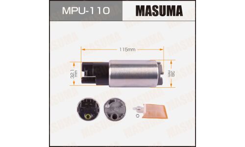 Насос топливный (бензонасос) Masuma, для Toyota Mark X, арт. MPU-110