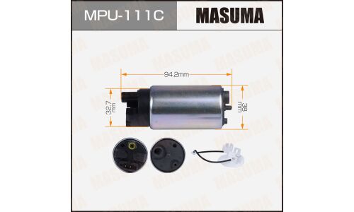 Бензонасос MASUMA, HIGHLANDER, PRIUS / ASU40L, ZVW30, сетка MPU-053, графитовый коллектор