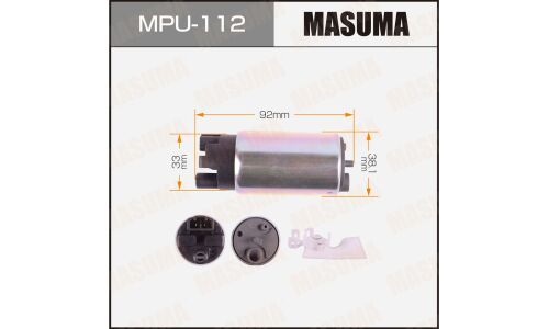 Насос топливный (бензонасос) Masuma, с фильтром, для Toyota Camry, арт. MPU-112