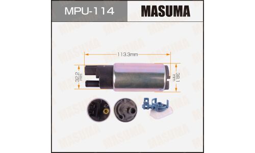 Насос топливный (бензонасос) Masuma, с фильтром, для Toyota Land Cruiser Prado / 4Runner, арт. MPU-114