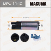 Насос топливный (бензонасос) Masuma, с графитовым коллектором, арт. MPU-114C