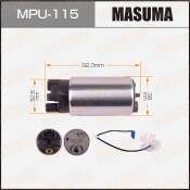 Насос топливный (бензонасос) Masuma, для Toyota Voxy / Noah, арт. MPU-115