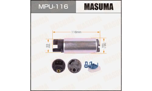 Насос топливный (бензонасос) Masuma, для Lexus RX450H, Toyota Highlander, арт. MPU-116