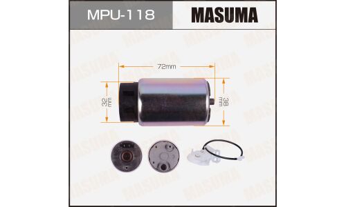 Насос топливный (бензонасос) Masuma, для Toyota Hiace, арт. MPU-118
