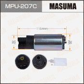 Насос топливный (бензонасос) Masuma, с графитовым коллектором, для Nissan Almera / Qashqai, арт. MPU-207C