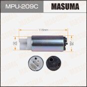 Насос топливный (бензонасос) Masuma, с графитовым коллектором, для Nissan Fuga, Infiniti M35, арт. MPU-209C