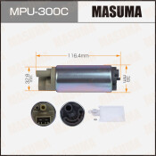 Насос топливный (бензонасос) Masuma, с графитовым коллектором, для Mitsubishi Pajero, арт. MPU-300C