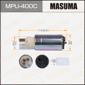 Насос топливный (бензонасос) Masuma, с графитовым коллектором, арт. MPU-400C