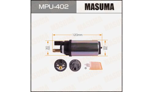 Насос топливный (бензонасос) Masuma, арт. MPU-402
