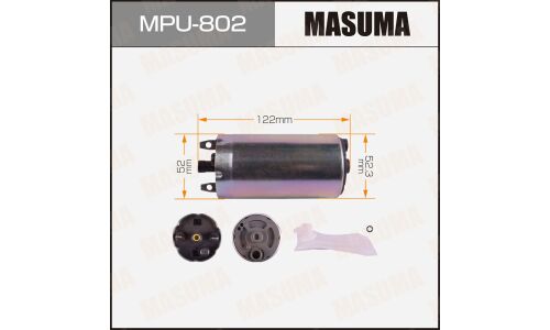 Насос топливный (бензонасос) Masuma, арт. MPU-802